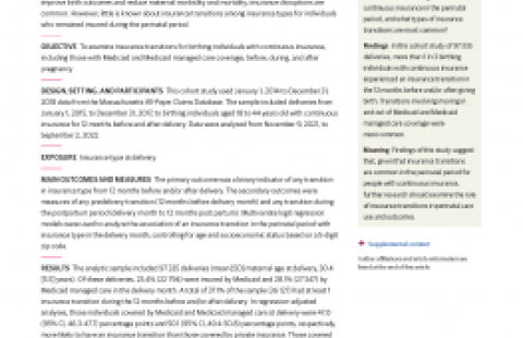 screenshot of first page of case study