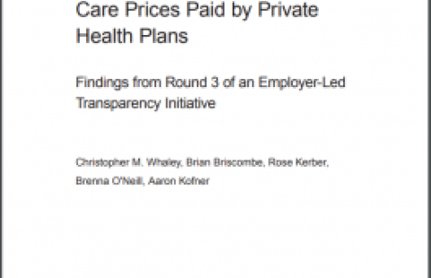 Nationwide Evaluation of Health Care Prices Paid by Private Health Plans: Findings from Employer-Led Transparency report