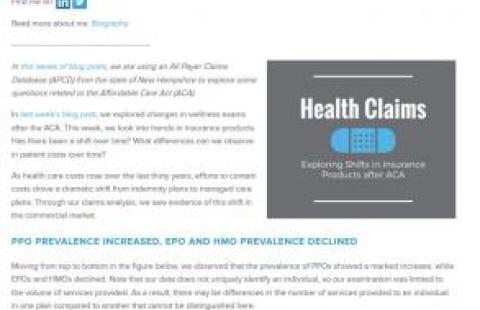 Exploring Shifts in Insurance Products after ACA report cover